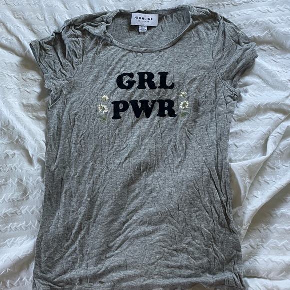 Highline Collective Tops - Girl Power Shirt